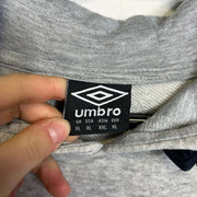 Grey Umbro Hoodie Pullover Womens XL