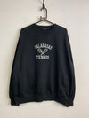 Black Embroidery Sweatshirt Men's Medium