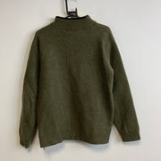 Green L.L.Bean Wool Knit Sweater Women's XL