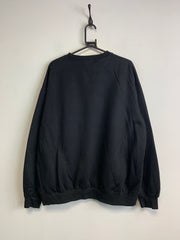 Black Embroidery Sweatshirt Men's Medium