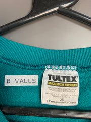 Blue Tultex Sweatshirt Men's XXXL