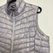 Lilac North Face Gilet Light Puffer Jacket Women's Medium