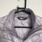 Lilac North Face Gilet Light Puffer Jacket Women's Medium