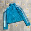 Y2K Blue Adidas Fleece Women's Medium