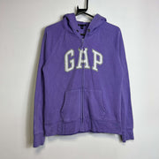 Purple GAP Full Zip Hoodie Womens Medium