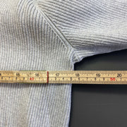 Grey Lauren Ralph Lauren Turtleneck Knit Jumper Sweater Womens Large