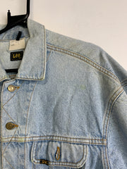 Blue Lee Denim Jacket Men's Large