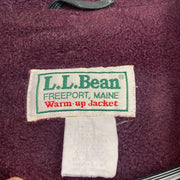 Blue L.L Bean Warm Up Fleece Lined Jacket Vintage Large