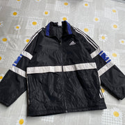 Vintage 90s Black Adidas Jacket Men's Large