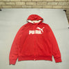 Red Puma Hoodie Men's Large