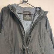 Black L.L Bean Padded Jacket Mens XL