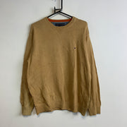 Beige Tommy Hilfiger Knitwear Sweater Women's XL