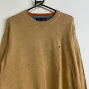 Beige Tommy Hilfiger Knitwear Sweater Women's XL