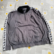 Vintage 90s Grey Lotto Track Jacket Men's XL