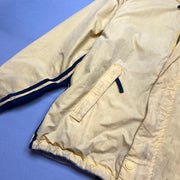 Yellow and Grey Nautica Reversible Fleece Jacket