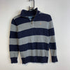 Vintage Navy and Grey Polo Ralph Lauren Knitwear Sweater Women's Meidum