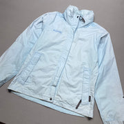 Baby Blue Columbia Windbreaker Women's Medium