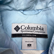 Baby Blue Columbia Windbreaker Women's Medium