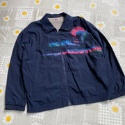 Navy Fila Windbreaker jacket Men's XL
