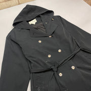 Black L.L.Bean Long Coat Women's Large