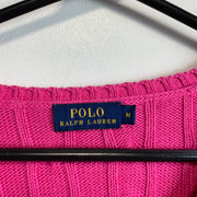 Pink Polo Ralph Lauren Knitwear Sweater Women's Medium