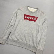 Grey Levi's Sweatshirt Men's Small