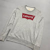 Grey Levi's Sweatshirt Men's Small