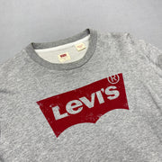 Grey Levi's Sweatshirt Men's Small