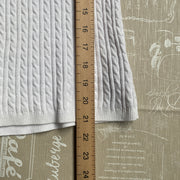 White Ralph Lauren Cable Knit Vest Women's Large