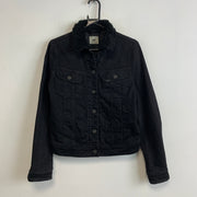 Black Lee Denim Jacket Women's Medium