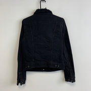 Black Lee Denim Jacket Women's Medium