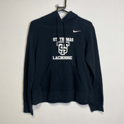 Black Nike Lacrosse Training Top Hoodie Women's Large