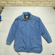 Blue Helly Hansen Raincoat Men's Medium