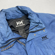 Blue Helly Hansen Raincoat Men's Medium