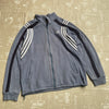 Y2K Grey Adidas Track Jacket Men's Medium