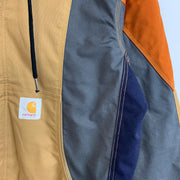 Reworked Carhartt Multicolour Workwear Jacket Men's Large