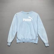 Baby Blue Puma Sweatshirt Men's Small