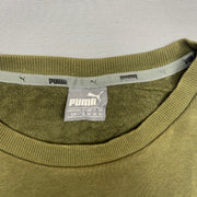 Green Puma Sweatshirt Men's Small