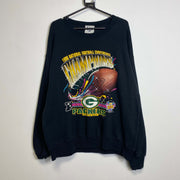 Vintage 90s Lee Green Bay Packers NFL Sweatshirt Large USA