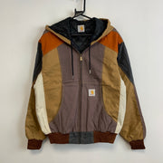 Reworked Multicolour Carhartt Workwear Jacket Men's Large