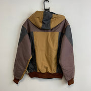 Reworked Multicolour Carhartt Workwear Jacket Men's Large