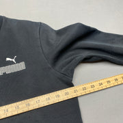 Washed Black Puma Sweatshirt Men's Medium