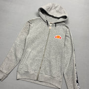 Grey Ellesse zip up Hoodie Youth's Small