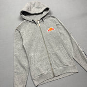 Grey Ellesse zip up Hoodie Youth's Small