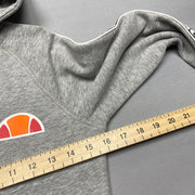 Grey Ellesse zip up Hoodie Youth's Small