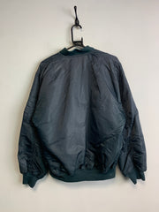 Black MA-1 Bomber Jacket Men's Medium