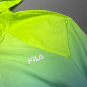 Green and Blue Fila Windbreaker Men's Medium