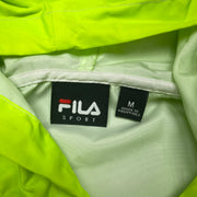 Green and Blue Fila Windbreaker Men's Medium