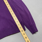 Purple Tommy Hilfiger Jumper Women's Medium