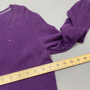 Purple Tommy Hilfiger Jumper Women's Medium